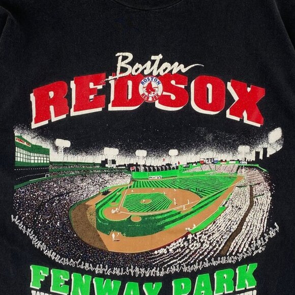 Vtg Boston Red Sox T-shirt , Boston Red Sox Crewneck t-shirt - Picture 2 of 4